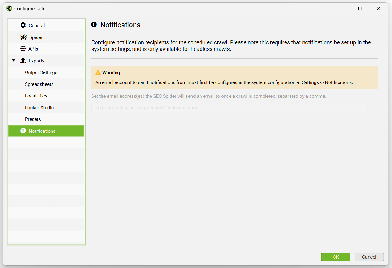 Scheduling Notifcations